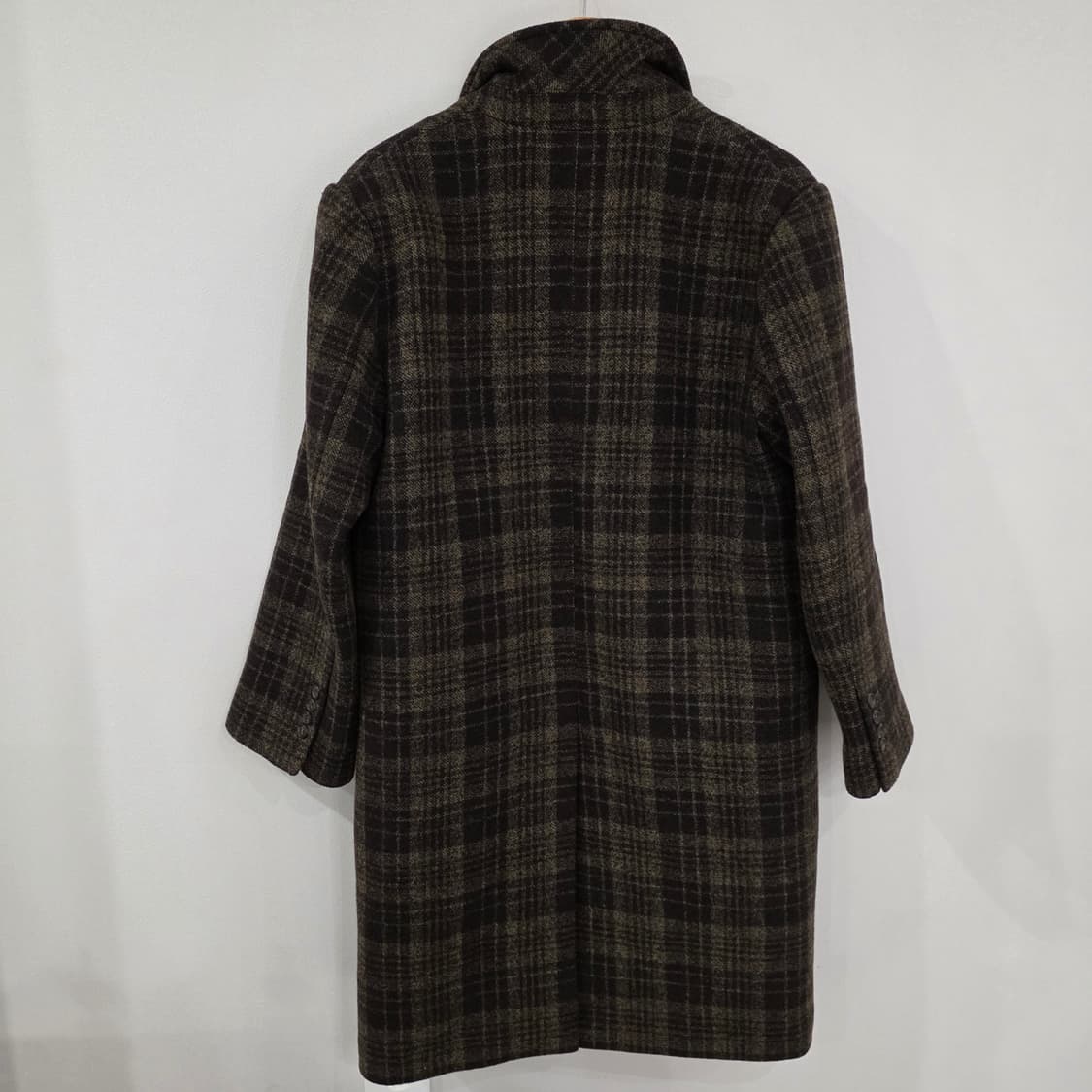 MYNAMEIS 체크 롱코트 상품이미지5