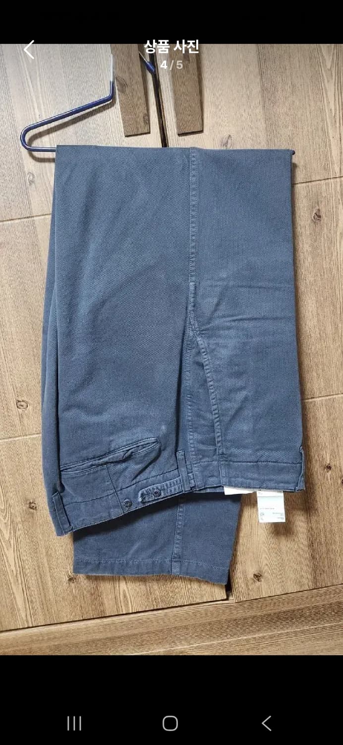 포터리 오피스 치노팬츠  오버다이드 네이비 상품이미지4