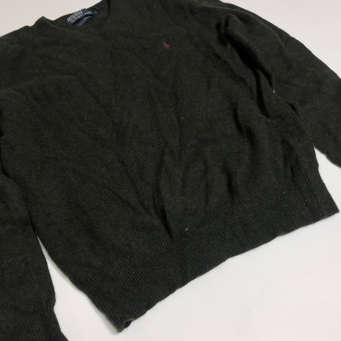 폴로 랄프로렌 램스울 니트 우먼 L 상품이미지4