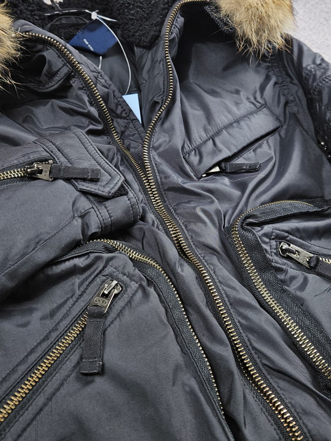 폴로랄프로렌 밀리터리 멀티포켓 퍼후드 패딩 자켓 (M) / 10457 상품이미지6