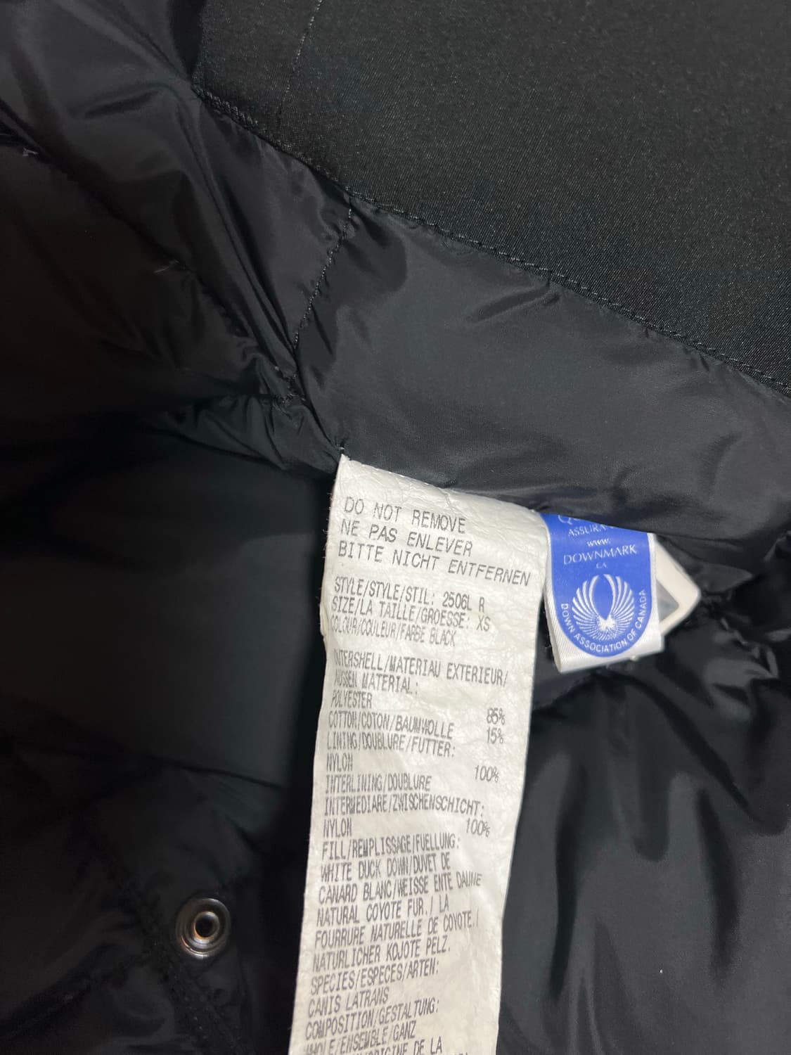 캐나다구스 패딩 xs 상품이미지4