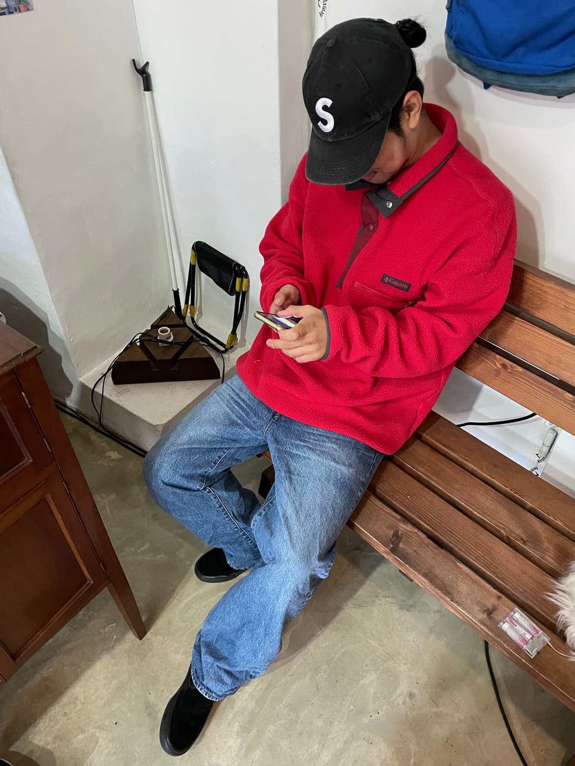 Columbia 컬럼비아 하프 스냅 플리스 XL 상품이미지1