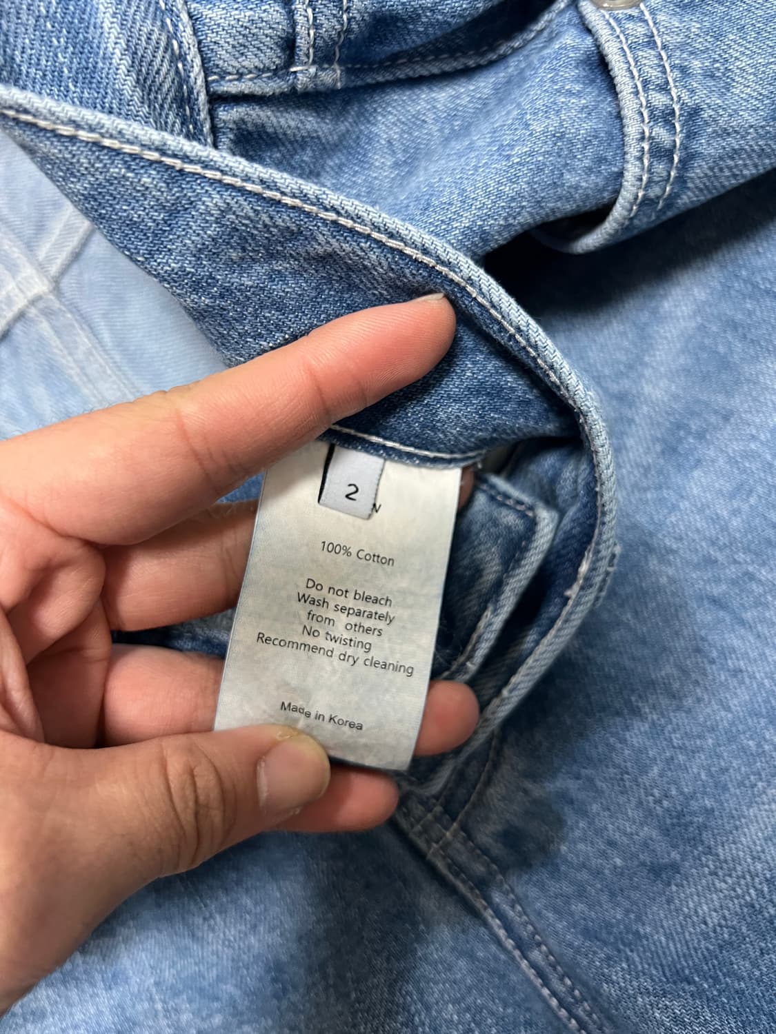 택포15) 스테디에브리웨어 SEW 셀비지 데님 팬츠 미디엄 블루 2 상품이미지7