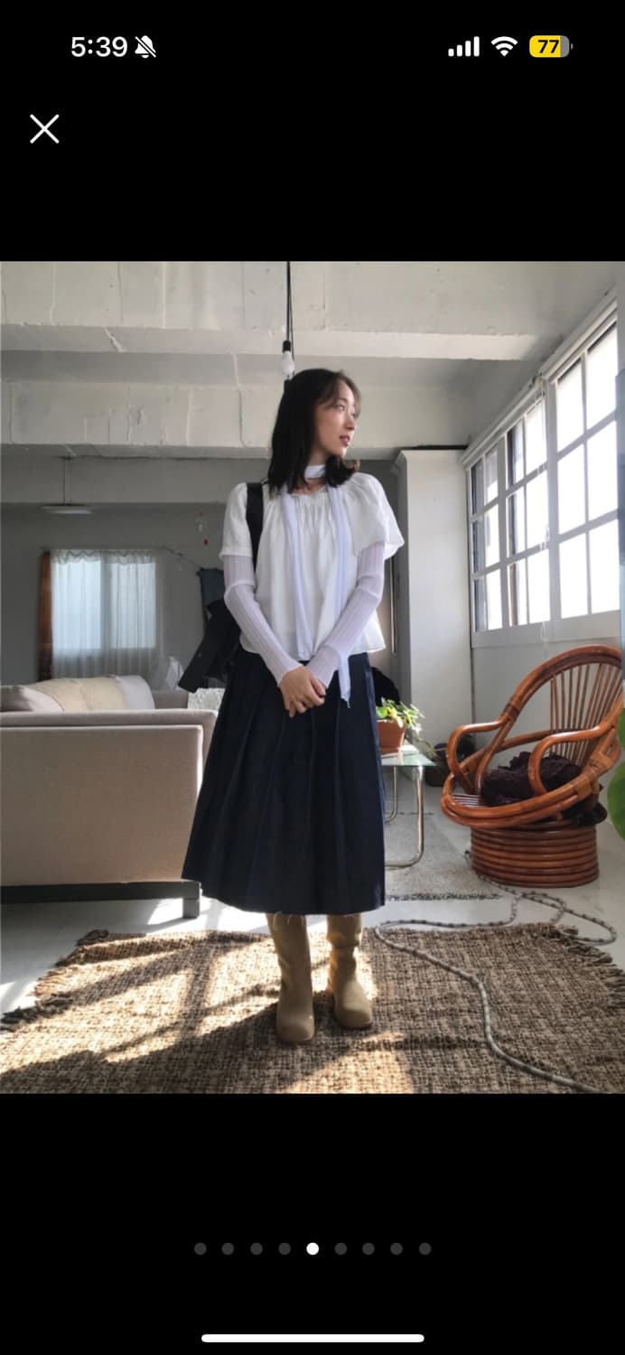 멀로이프로젝트 카야 스카프 티셔츠 상품이미지7