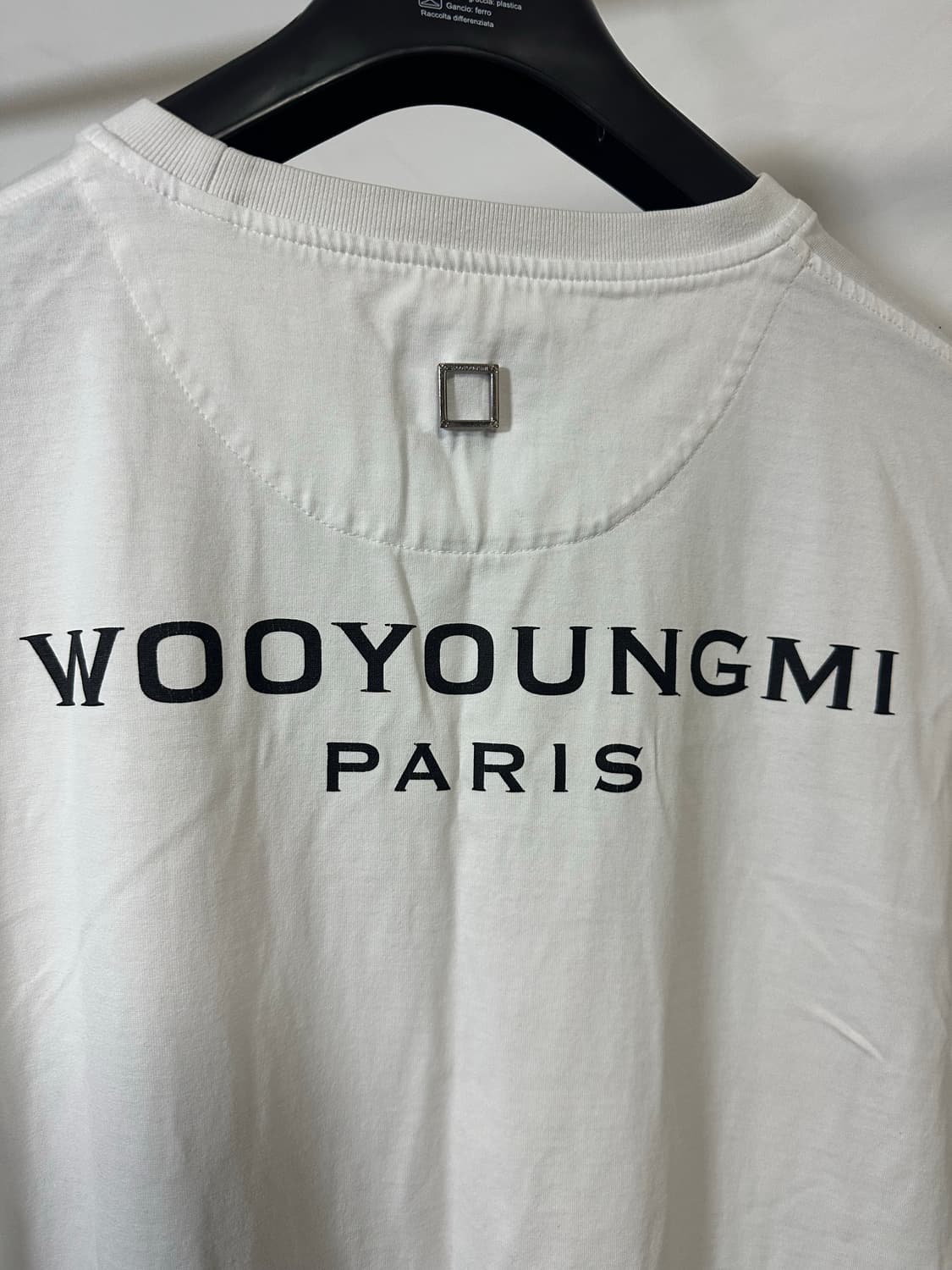 우영미 백로고 반팔 화이트 (52) 상품이미지3