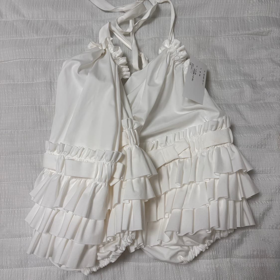 꼼데가르송 걸 리본 프릴 소데 25ss 상품이미지3