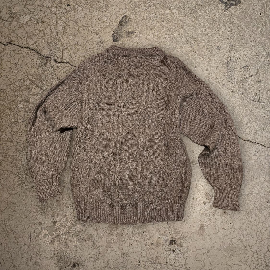 70s Palatine 아란 스웨터 Made in New Zealand 상품이미지7