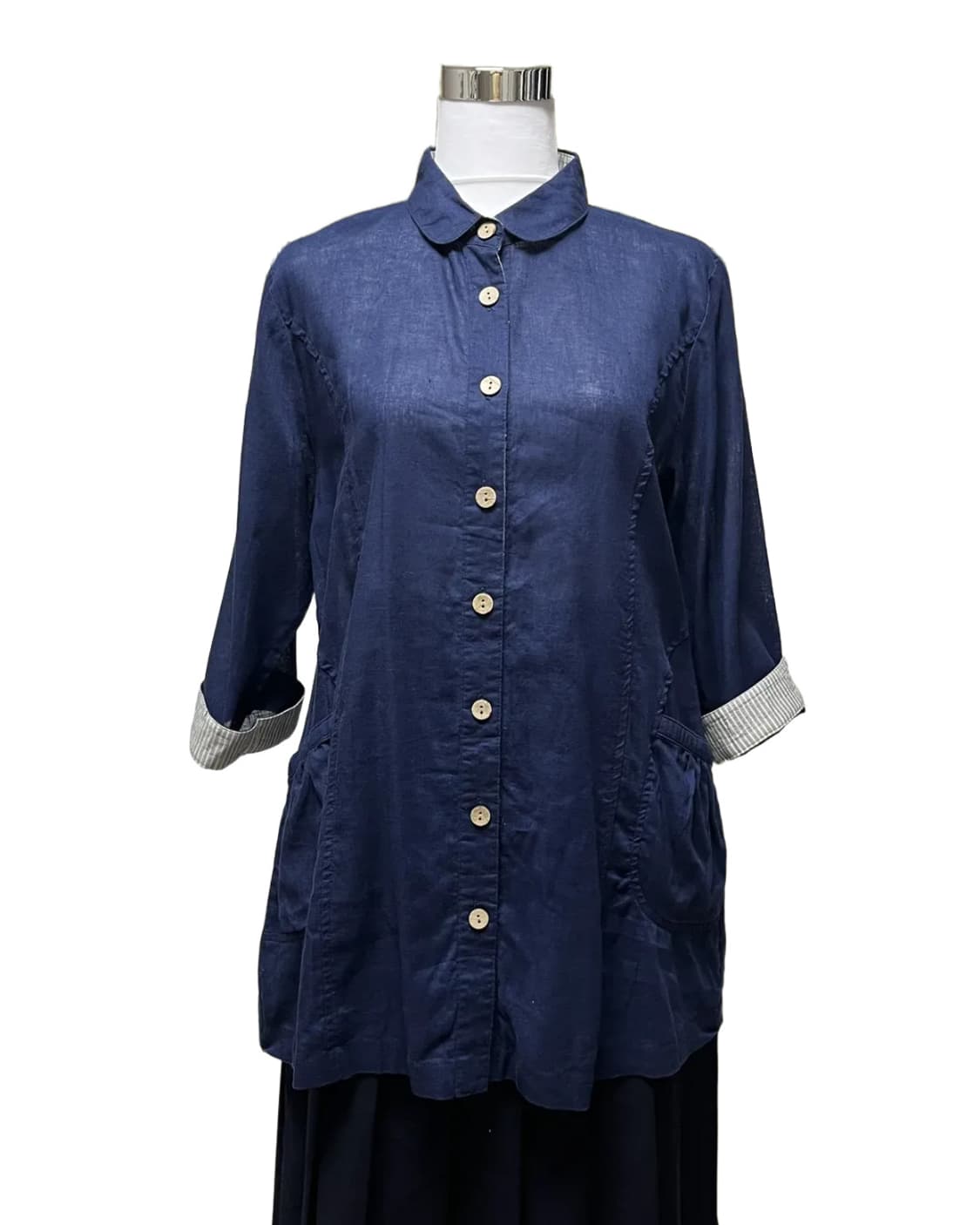 Navy layered jacket 상품이미지3
