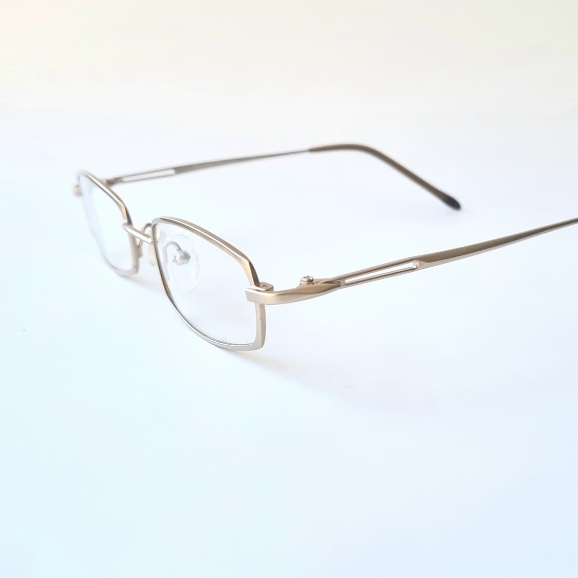 긱시크 사각 무광골드 빈티지안경테 417 상품이미지4