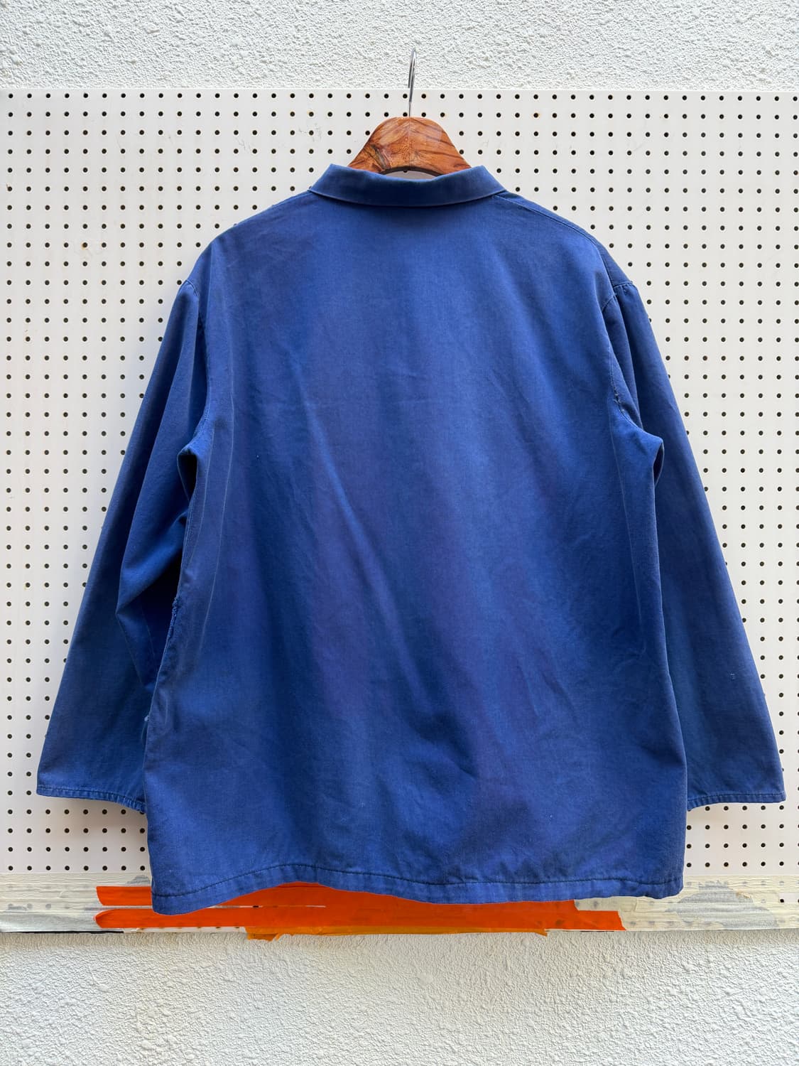 OLD VINTAGE WASHED BLUE FRENCH 프렌치워크자켓 상품이미지2