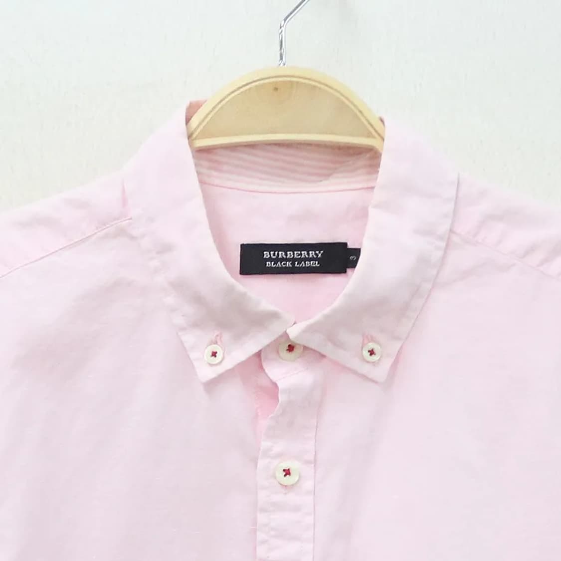 버버리 블랙라벨 린넨혼방 반팔셔츠 66155 상품이미지5