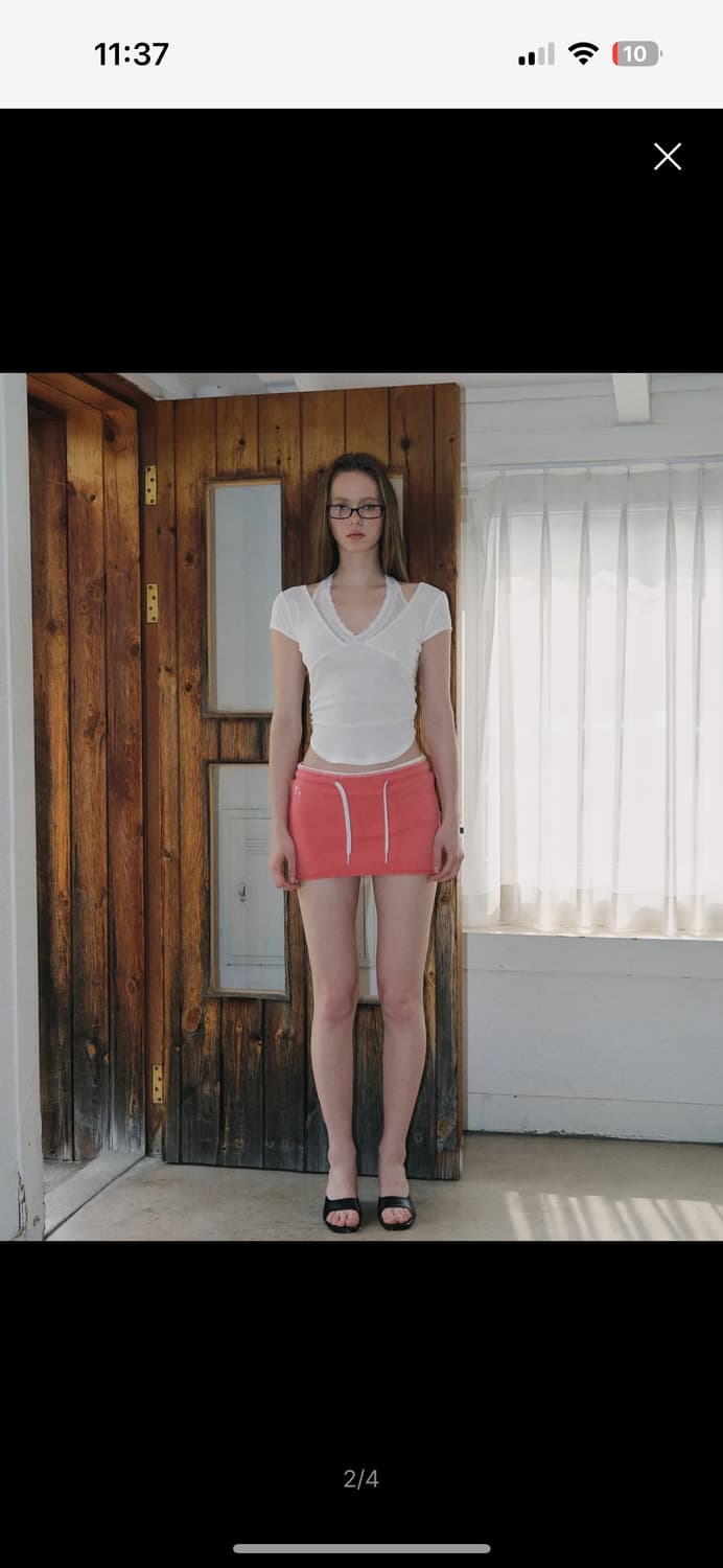 새상품) 플리즈노팔로우 아멜리아 탑 + 지니아 스커트 세트판매 상품이미지1