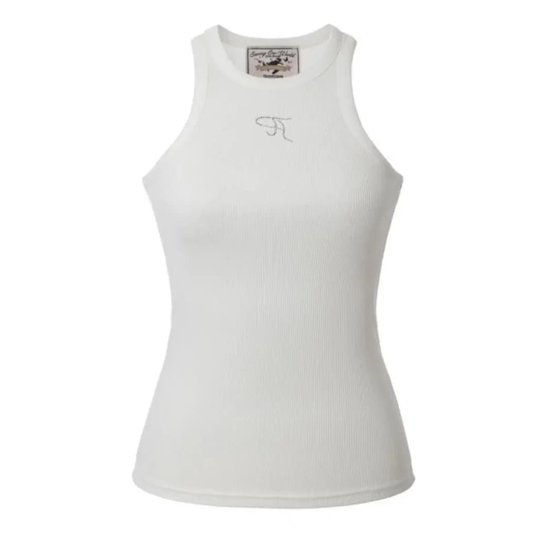 쓰리타임즈 Threetimes Jewel Tank Top Long 상품이미지1