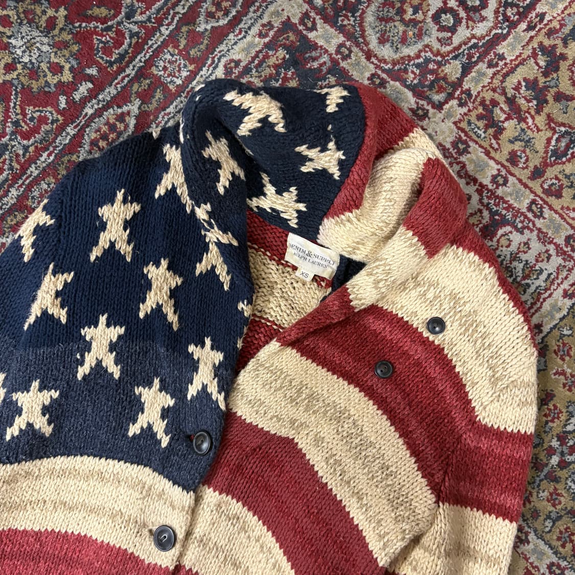 데님 & 서플라이 랄프로렌 성조 숄카라 가디건 상품이미지4