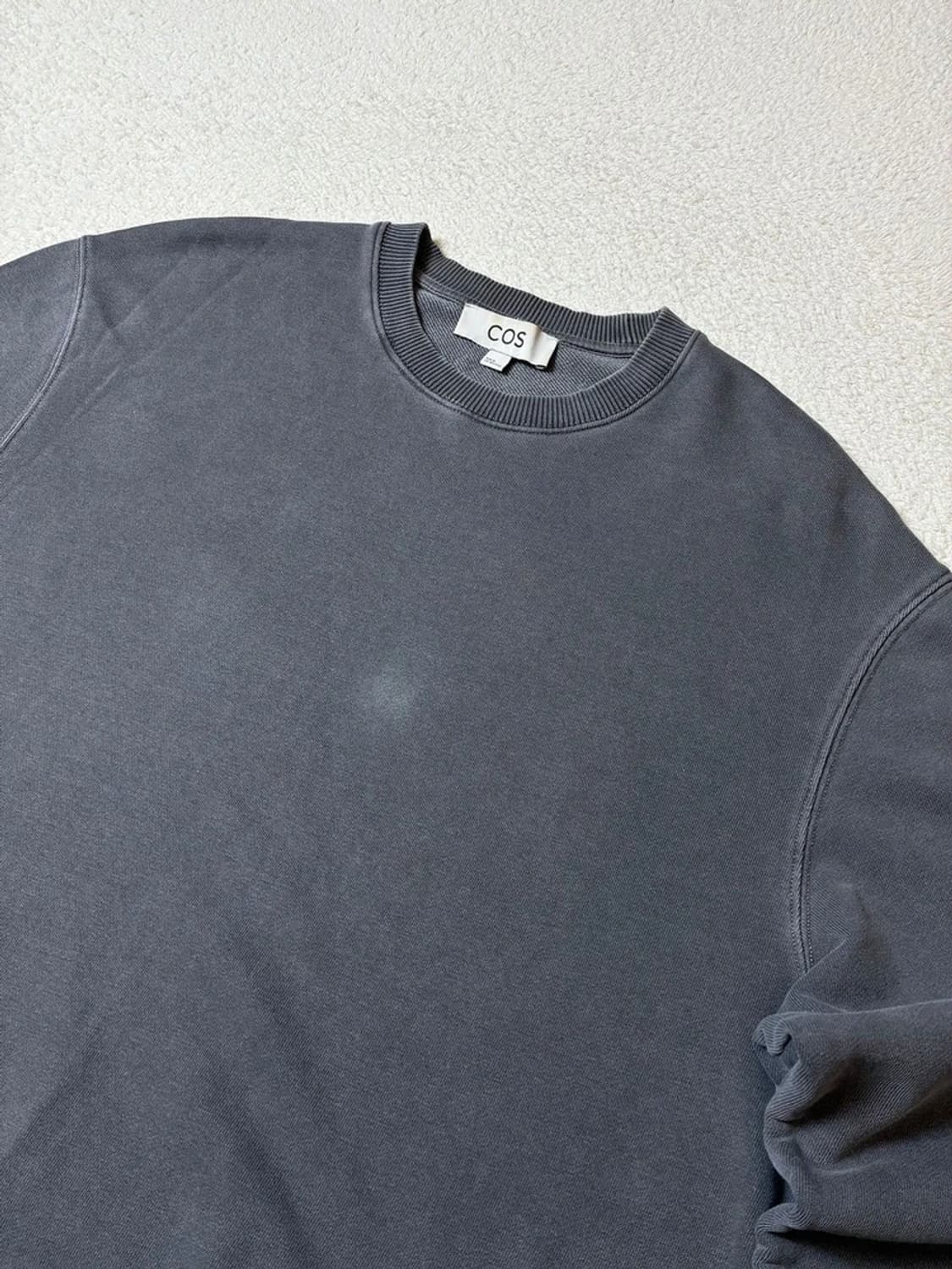 코스 COS 헤비코튼 워시드 오버 맨투맨 PN7052 상품이미지2