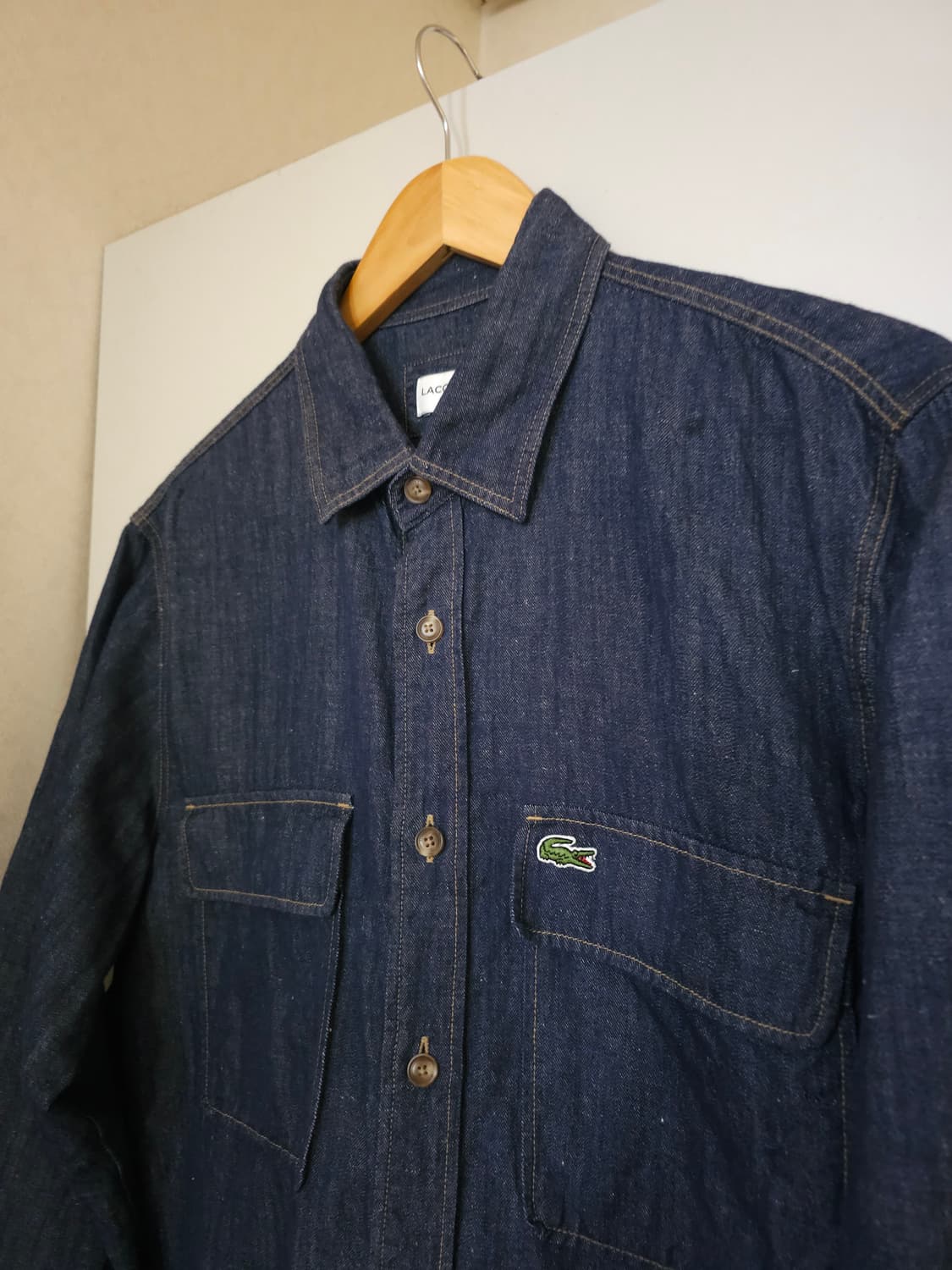 라코스테 린넨 셔츠 M 상품이미지2