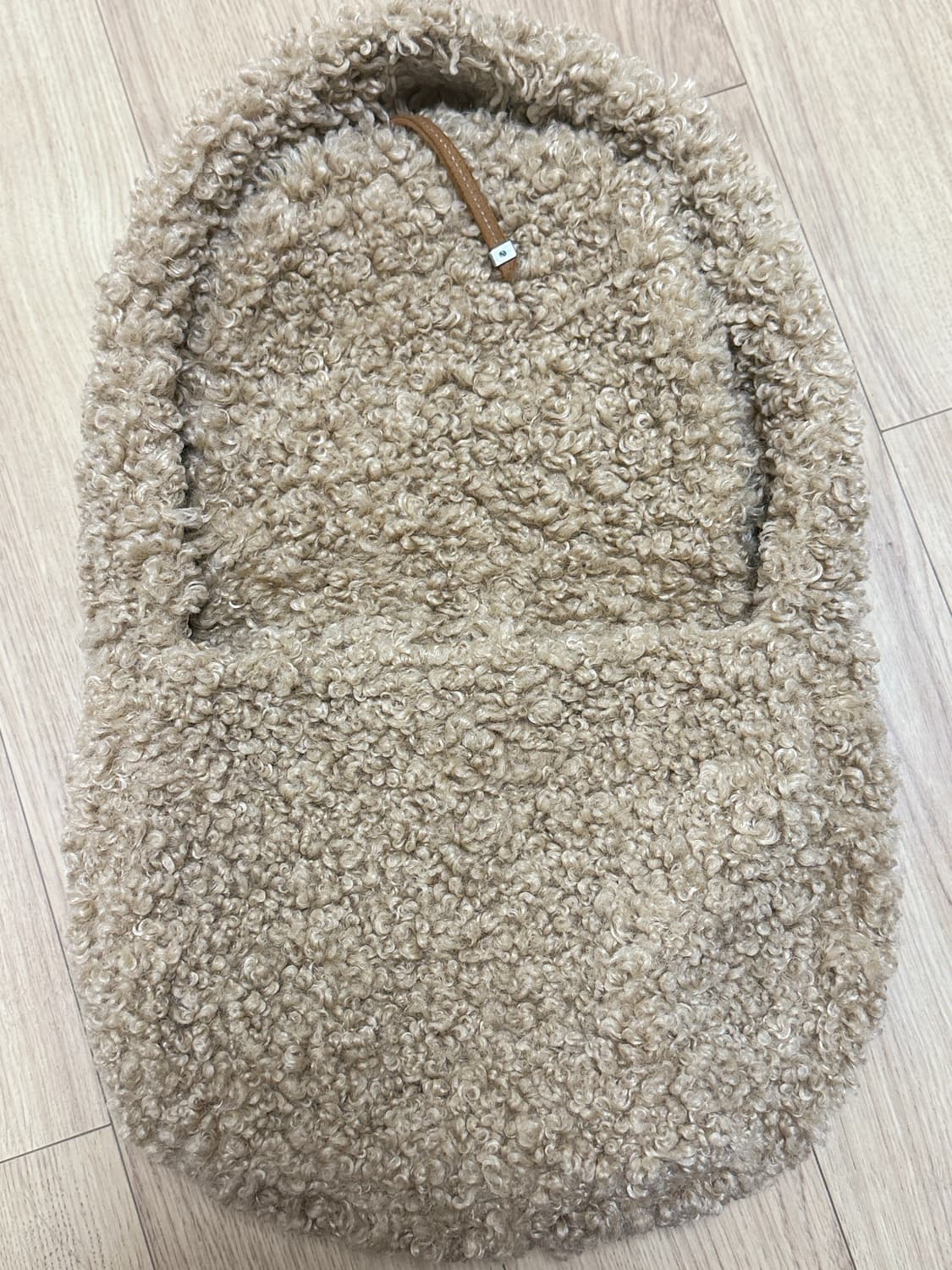 미닛뮤트 보키 덤블백 테디베어 뽀글이 가방 상품이미지5