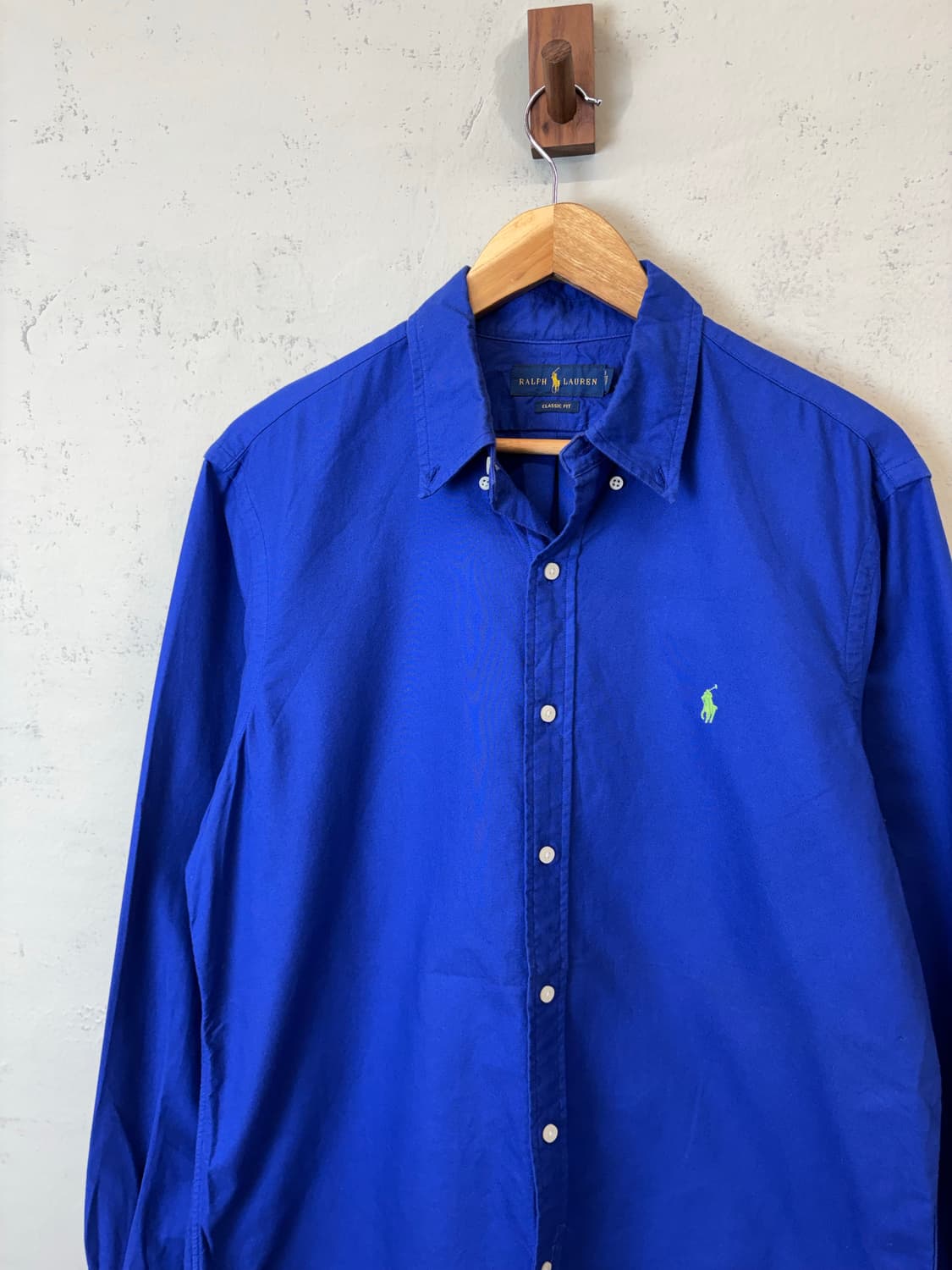 폴로랄프로렌 클래식핏 셔츠 블루 상품이미지4