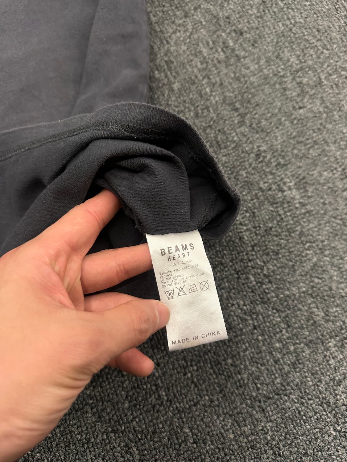 M) Beams Heart 빔즈 스컬 프린팅 반팔티셔츠 상품이미지6