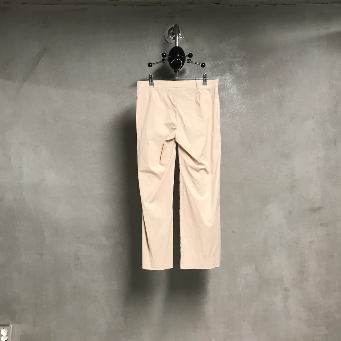 질샌더 베이지 코튼 팬츠 36 상품이미지4
