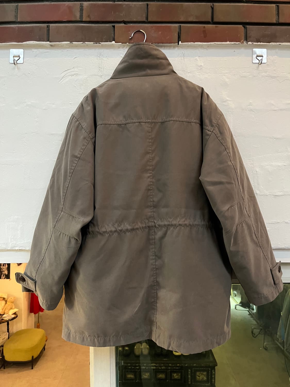 Weconners 덕다운 패딩 라이너 폴리쉘 코트 S 상품이미지8