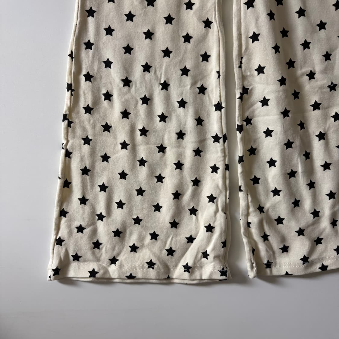 새상품 여자 별 부츠컷 츄리닝 바지 (아이보리) 상품이미지2