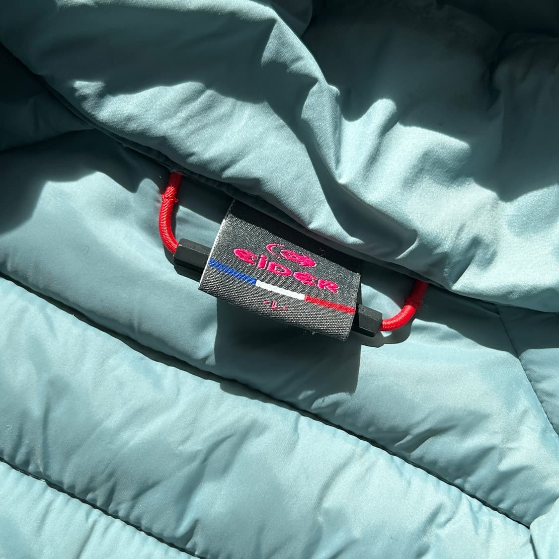 아이더 블루 경량 패딩  상품이미지8