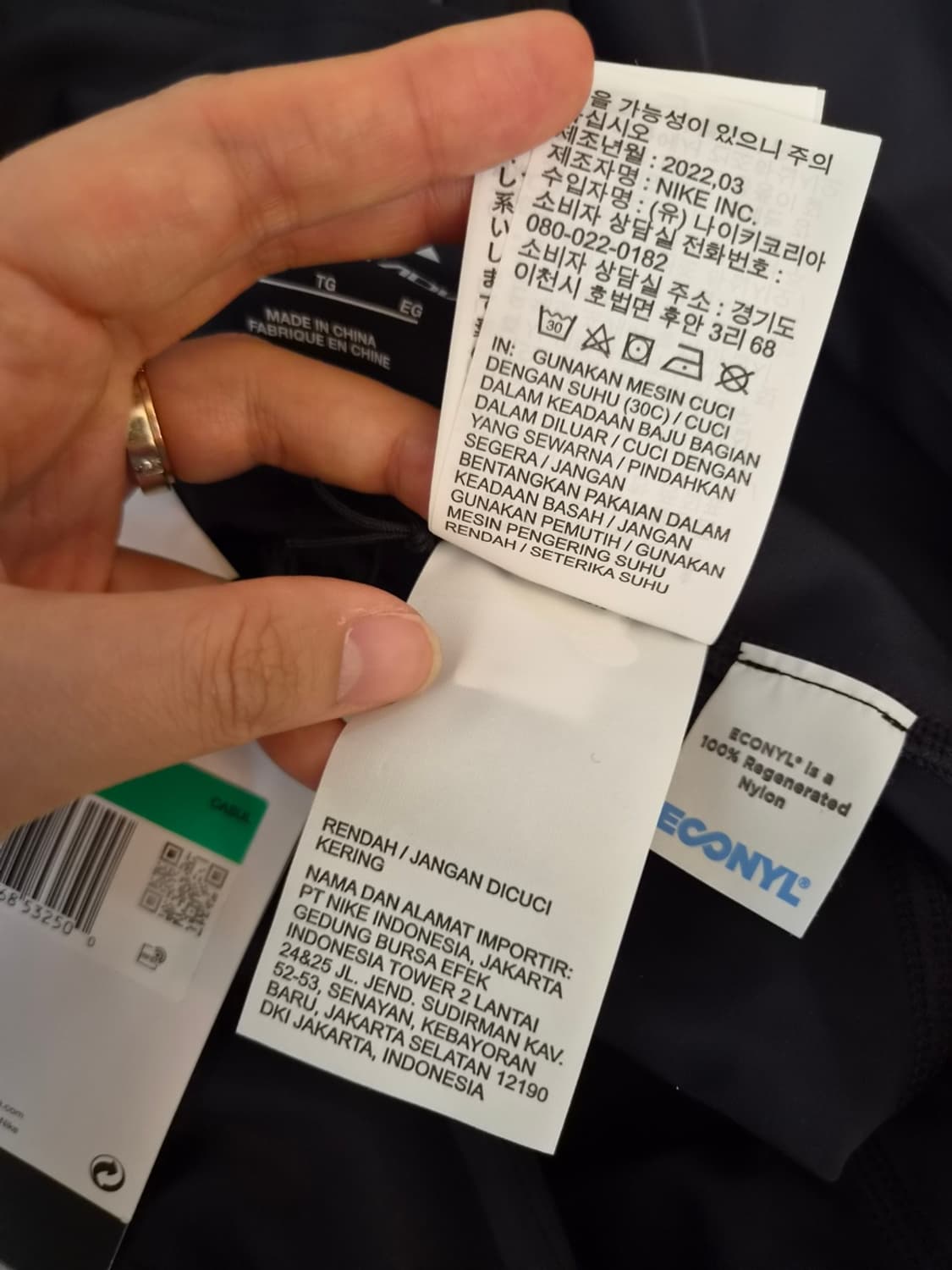 새제품)나이키 Nike ACG 여성 드라이핏 뉴 샌즈 미드라이즈 레깅스 상품이미지7