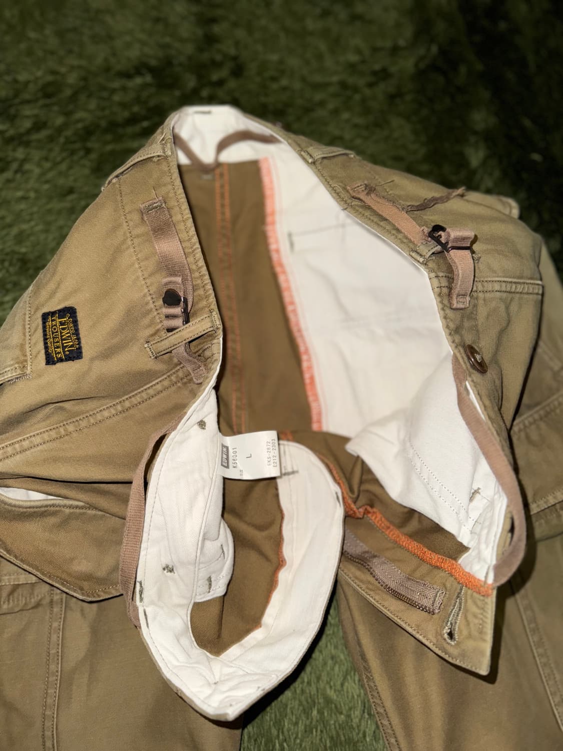 [L] 에드윈 재팬 헤비 코튼 M51 밀리터리 코튼 카고 팬츠 상품이미지4