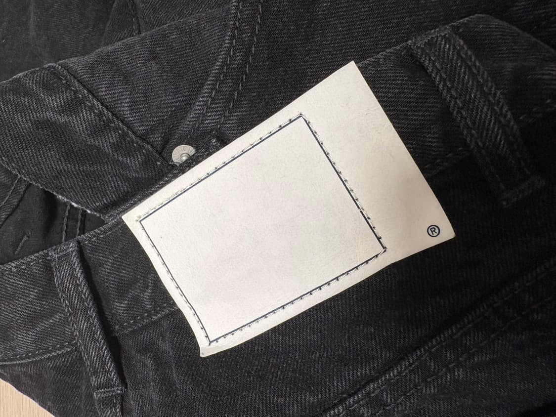 디스이즈네버댓 릴렉스드 진 블랙 상품이미지2