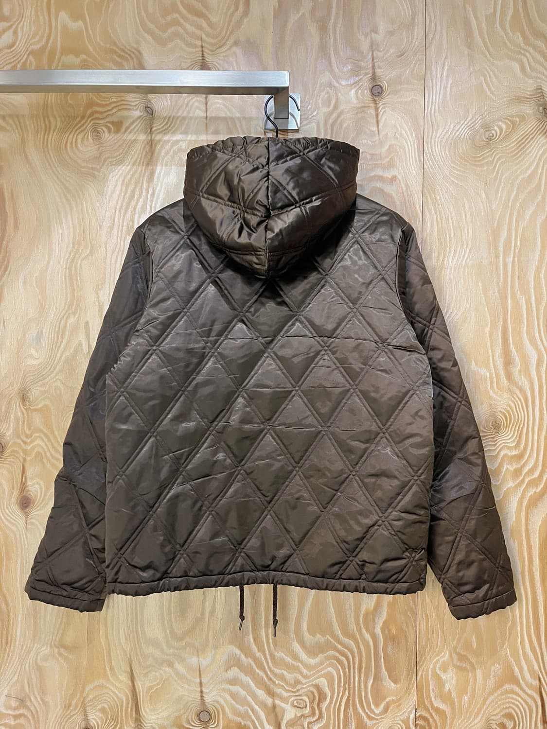 아디다스 Y2K 트레포일 퀼티드 후드 자켓 상품이미지4