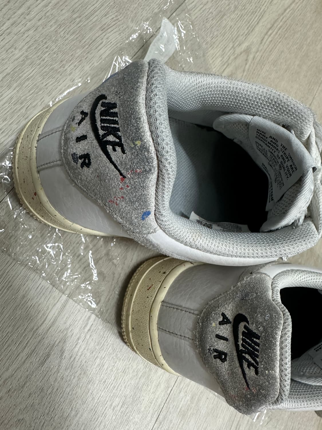 나이키 에어포스 1 '07 LV8 페인트 스플래터 화이트 상품이미지5