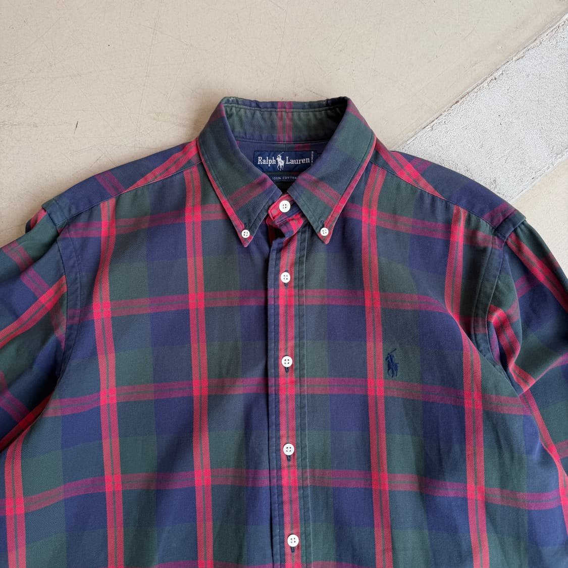 폴로 랄프로렌 체크 셔츠 상품이미지3