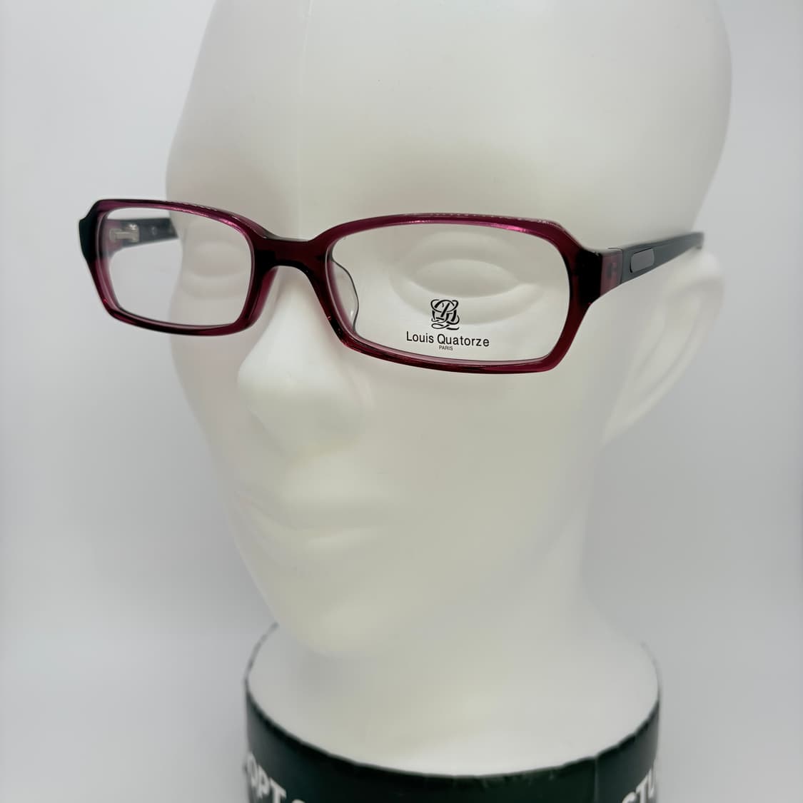 LOUIS QUATORZE 루이까또즈 레드 스퀘어 뿔테 상품이미지6