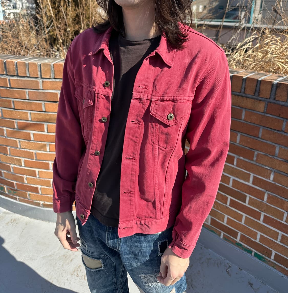 (M)에드윈 3rd 트러커 자켓 상품이미지2