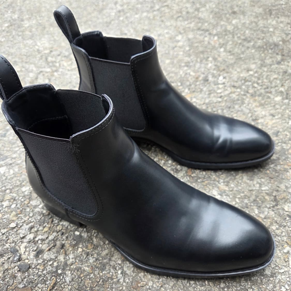 자라 포인티드 첼시부츠 블랙 255mm 상품이미지3