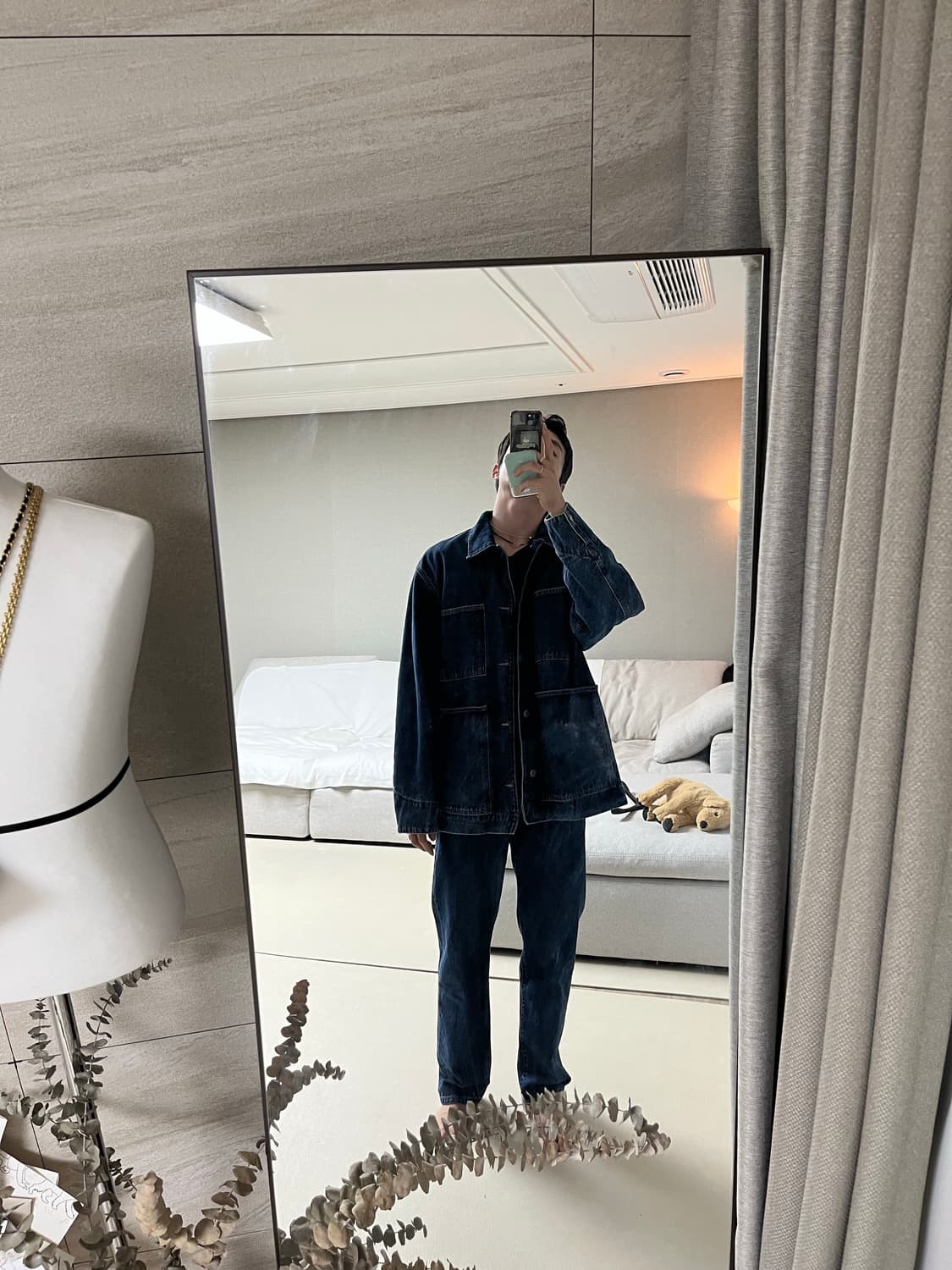 ZARA × STUDIO NICHOLSON 데님 자켓 판매 상품이미지3