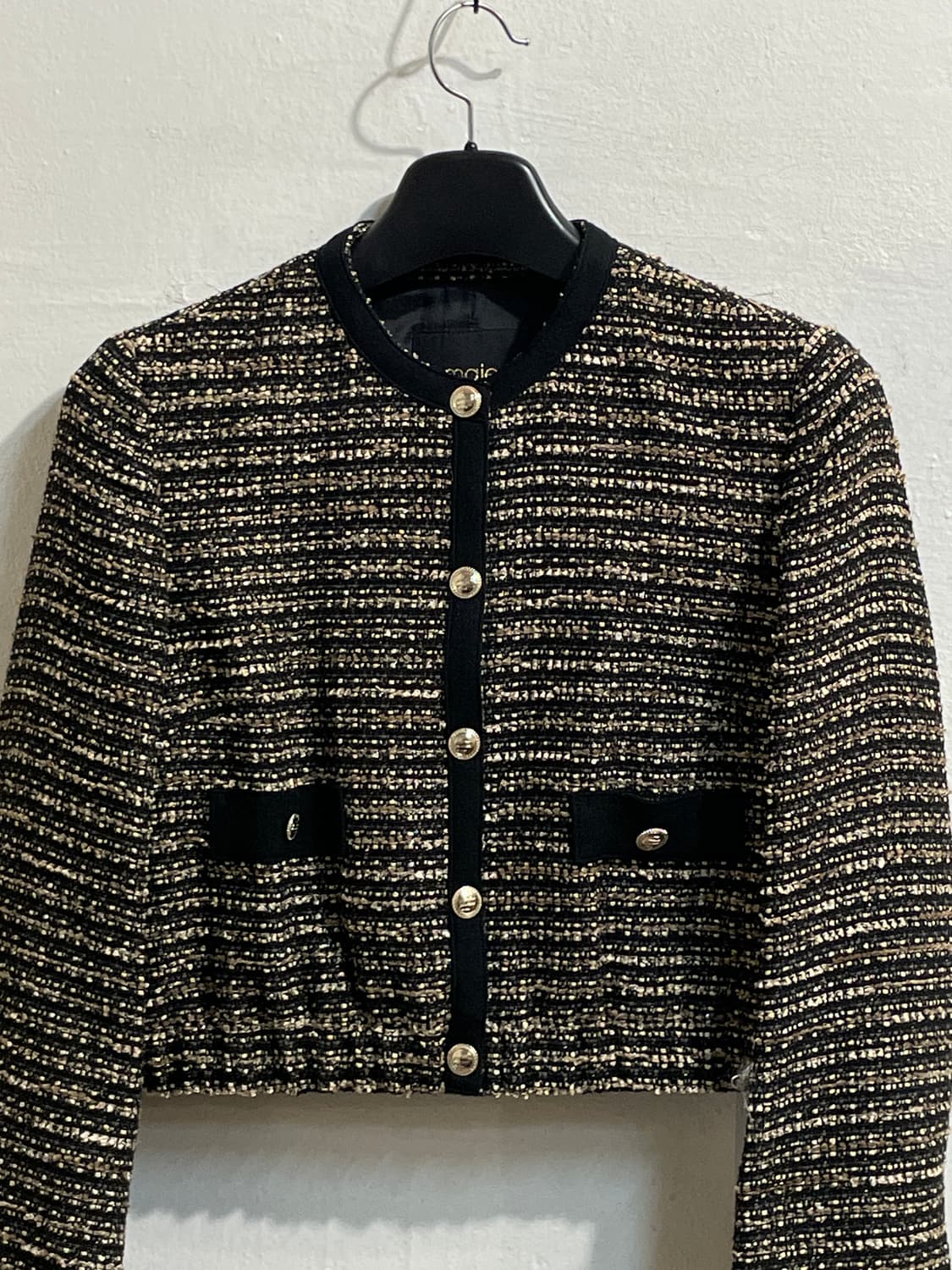 마쥬 트위드 크롭 자켓 상품이미지4