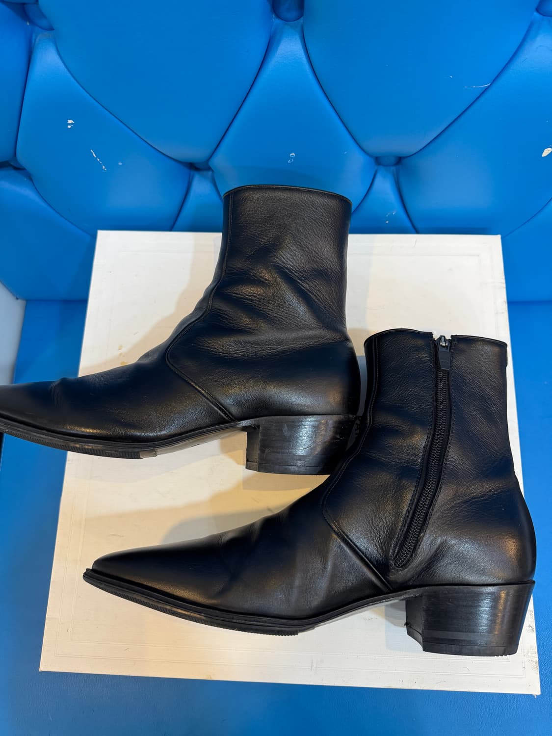 에디 셀린느 자크노 부츠 4센티 상품이미지2