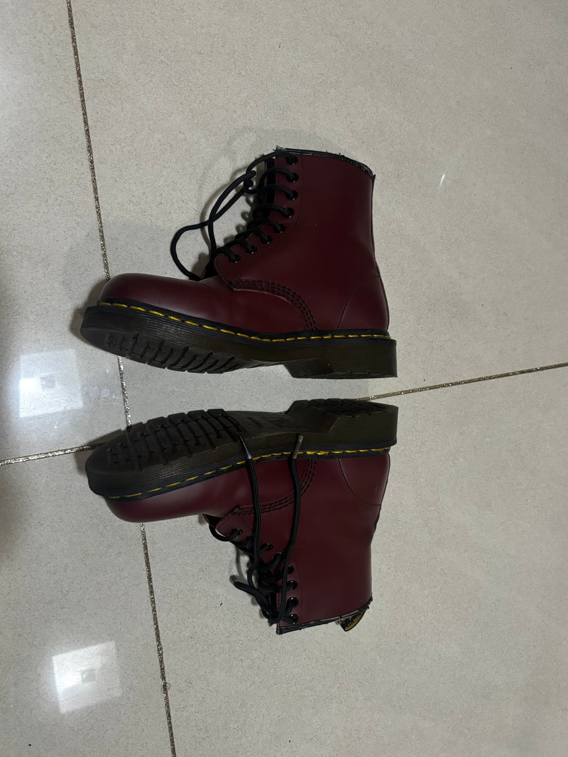 닥터마틴 1460 버건디 8홀 UK4 상품이미지3