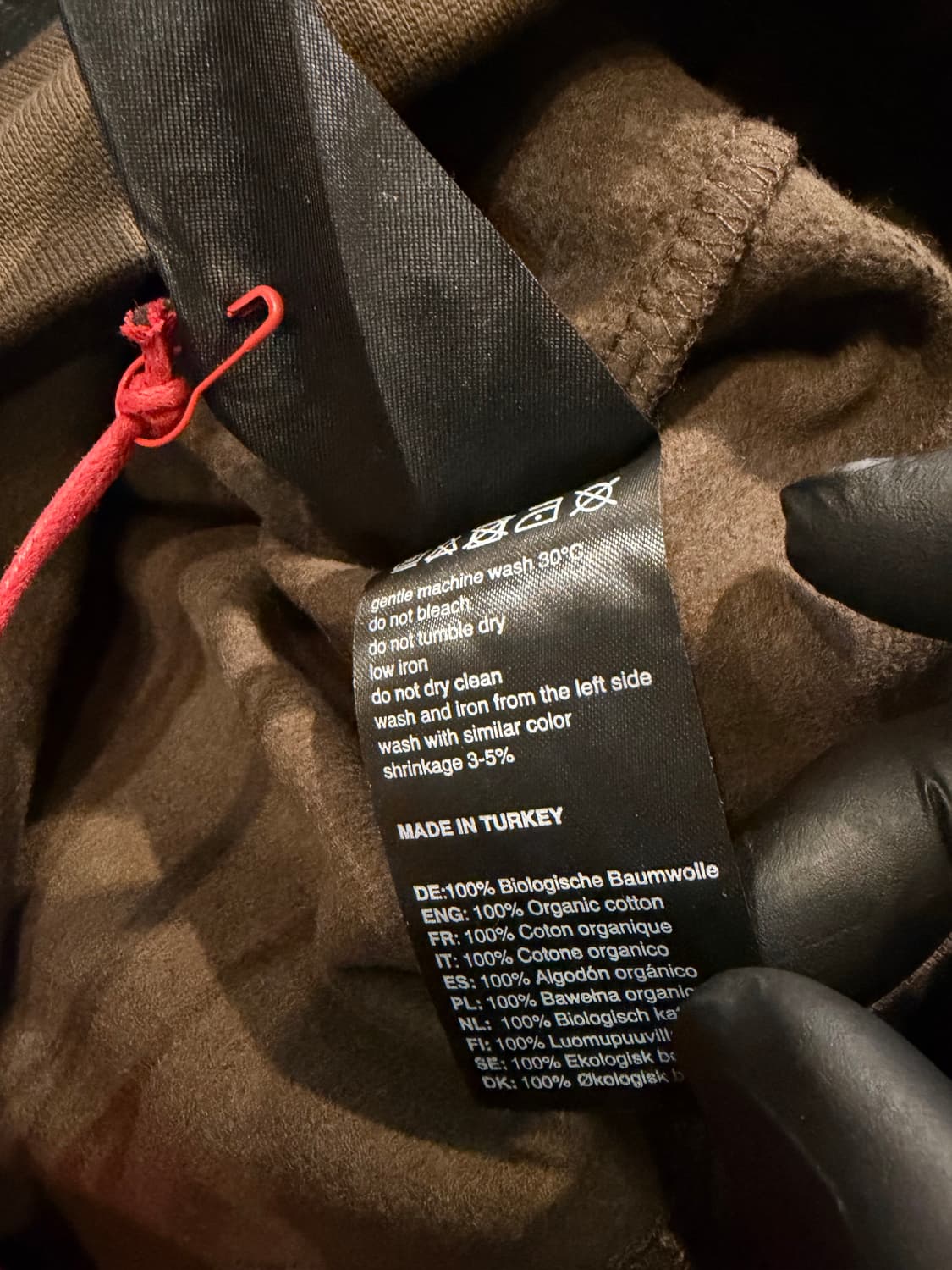 032C 자수로고 반팔 브라운 L 상품이미지6