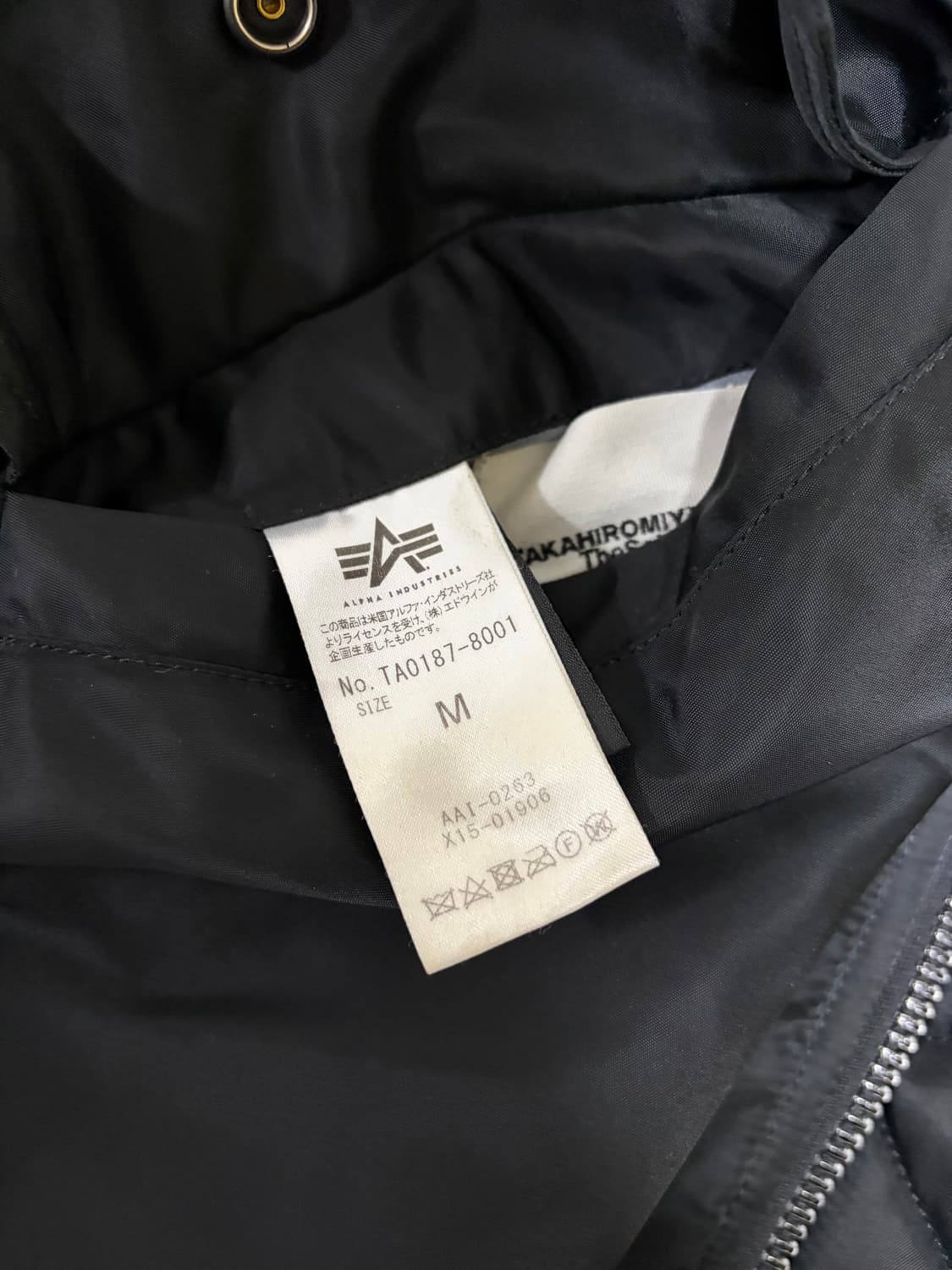 솔로이스트 알파 봄버 자켓 상품이미지5