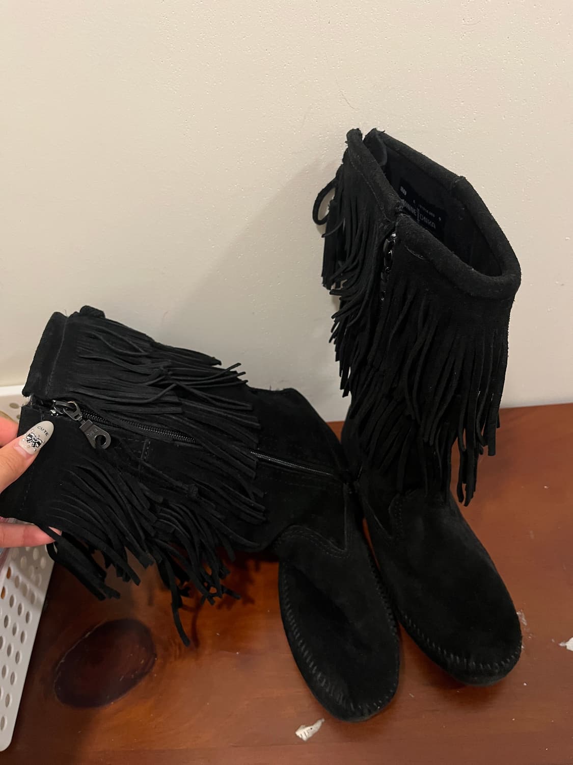 미네통카 프린지 부츠 6 (230) 상품이미지2