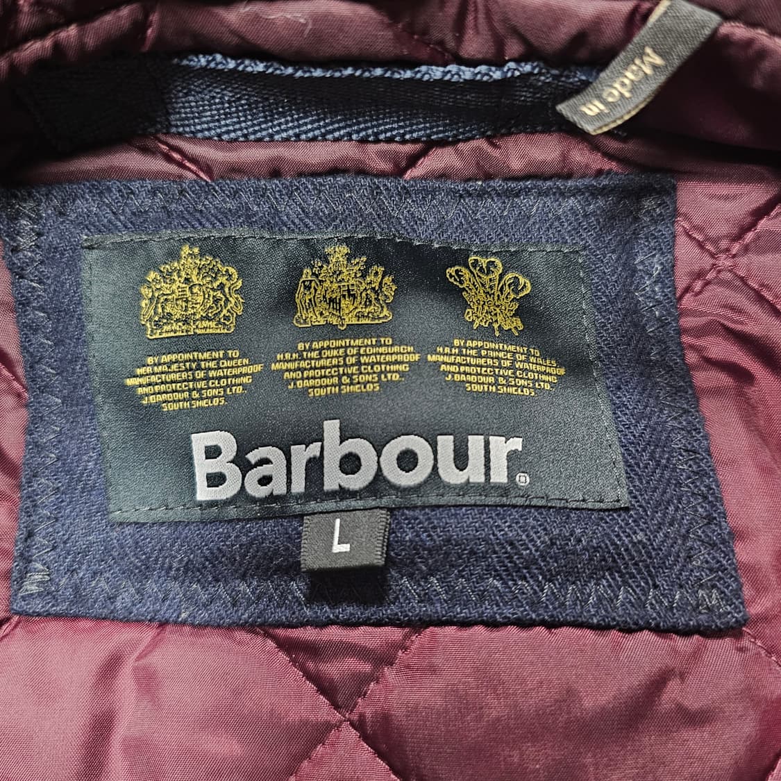 바버 왁스후드자켓 상품이미지3