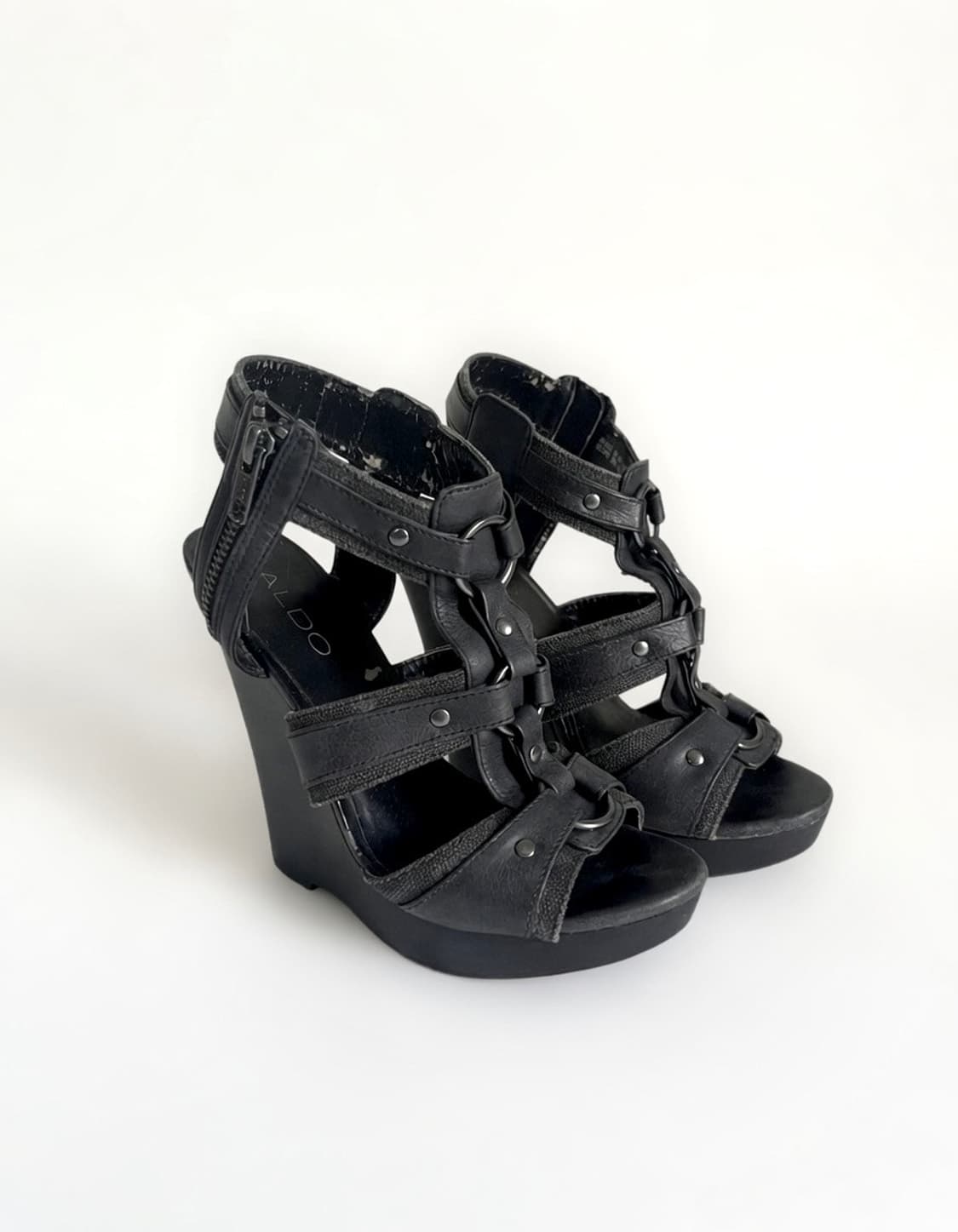 Aldo 00s 하네스 웨지힐 상품이미지4