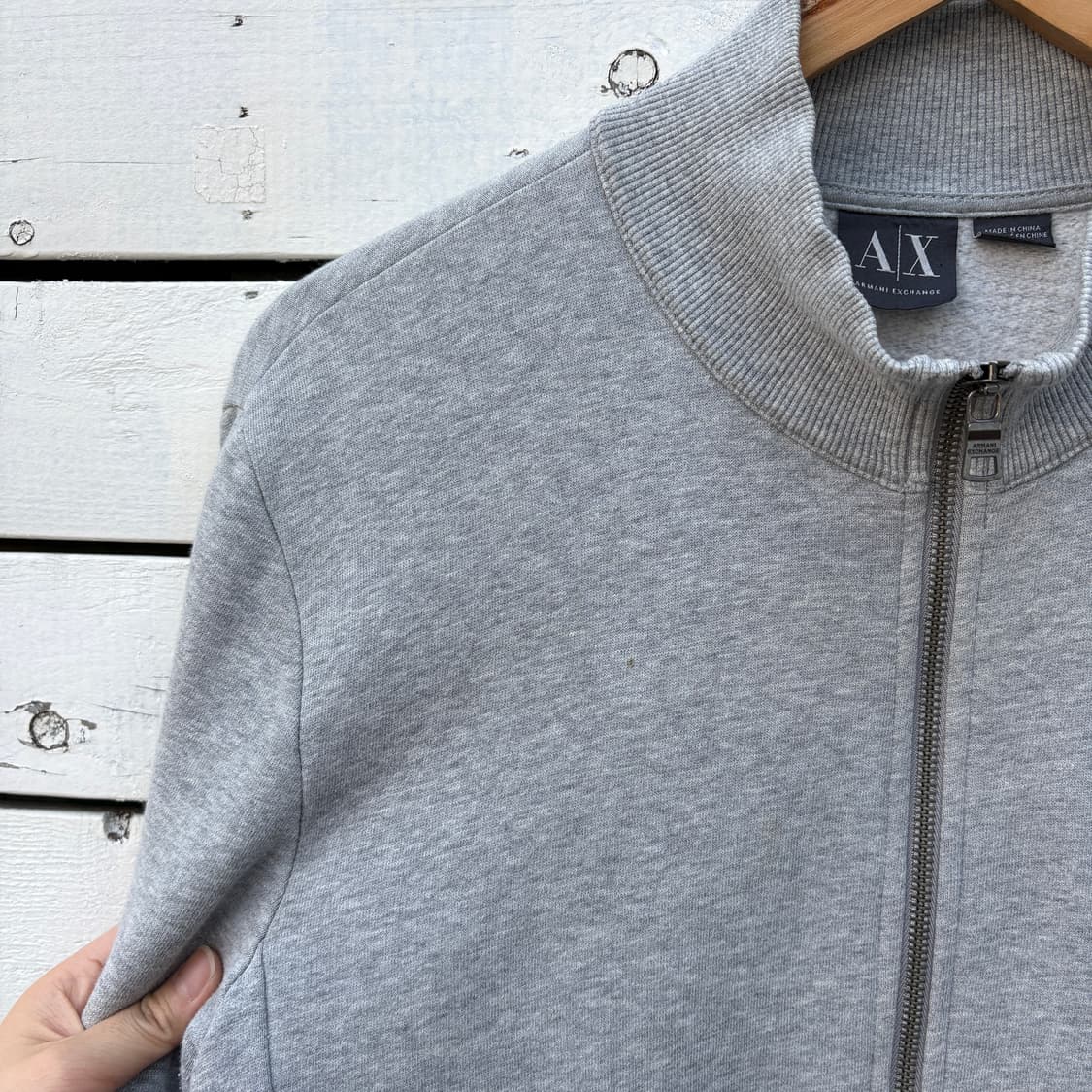 Armani Exchange 아르마니 익스체인지 코튼 집업 자켓 상품이미지4