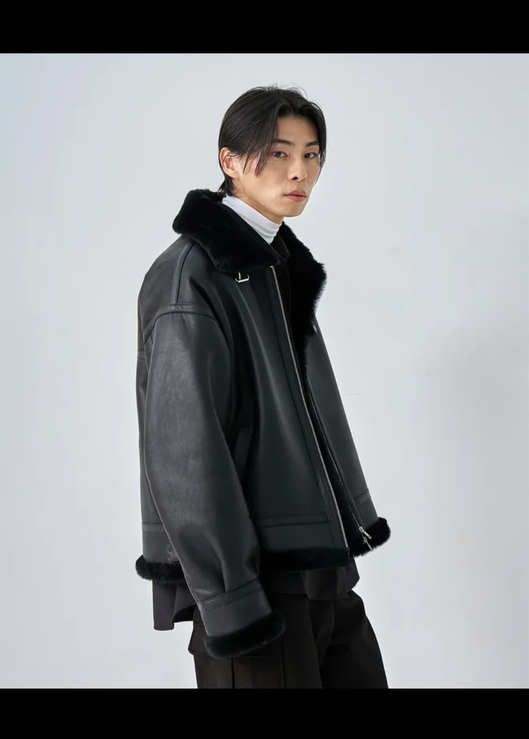 오엑스 스튜디오 22FW 리얼 가죽 무스탕 44 상품이미지2