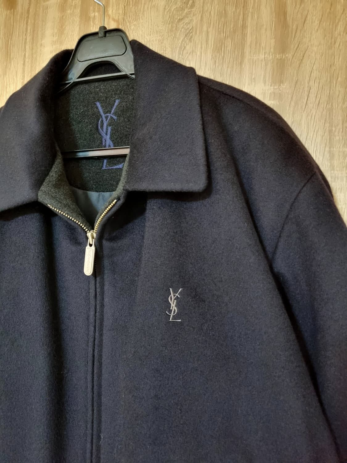 입생로랑 캐시미어 블루종자켓 상품이미지2