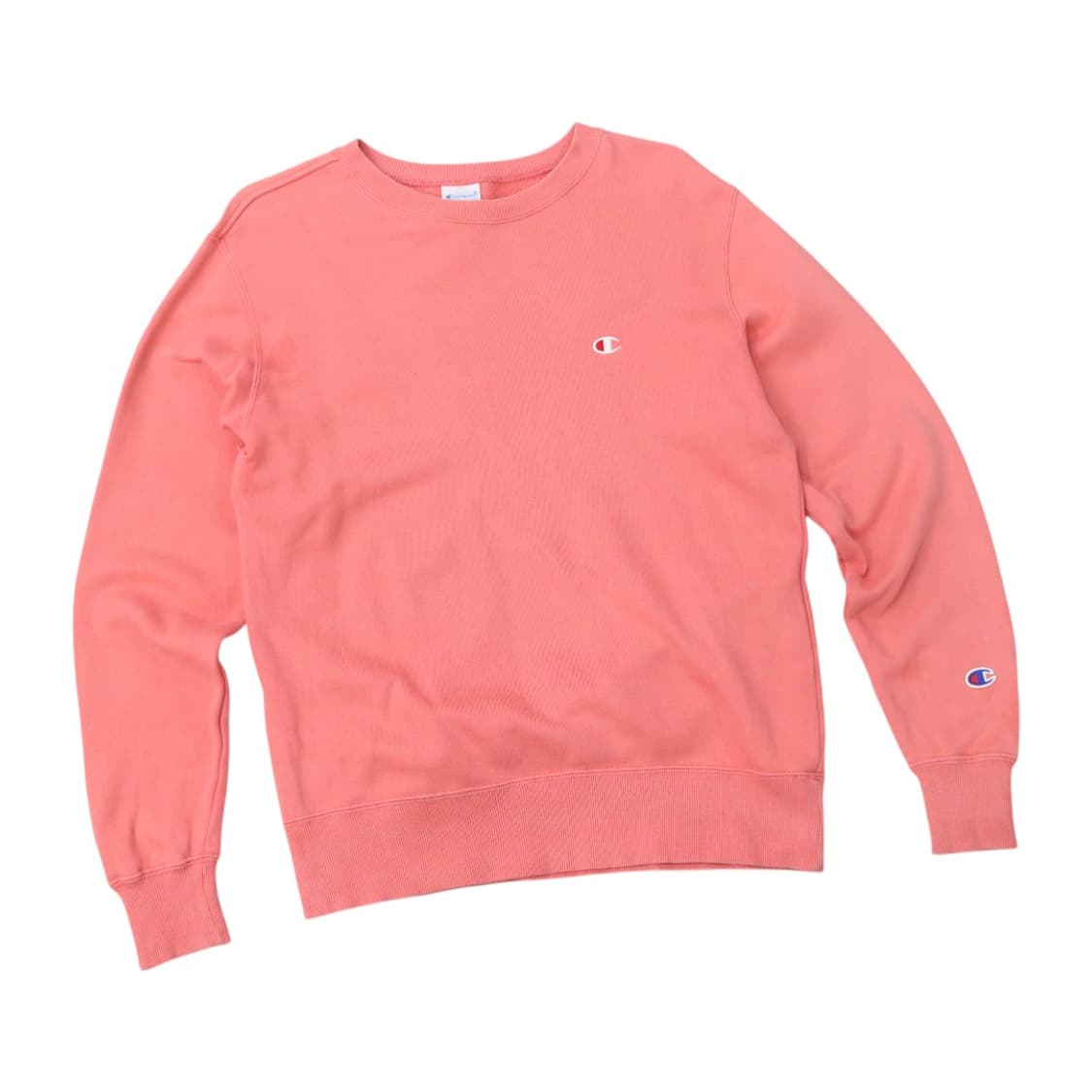 Champion 챔피온 빈티지 C로고 핑크 크루넥 맨투맨 (M) 상품이미지1