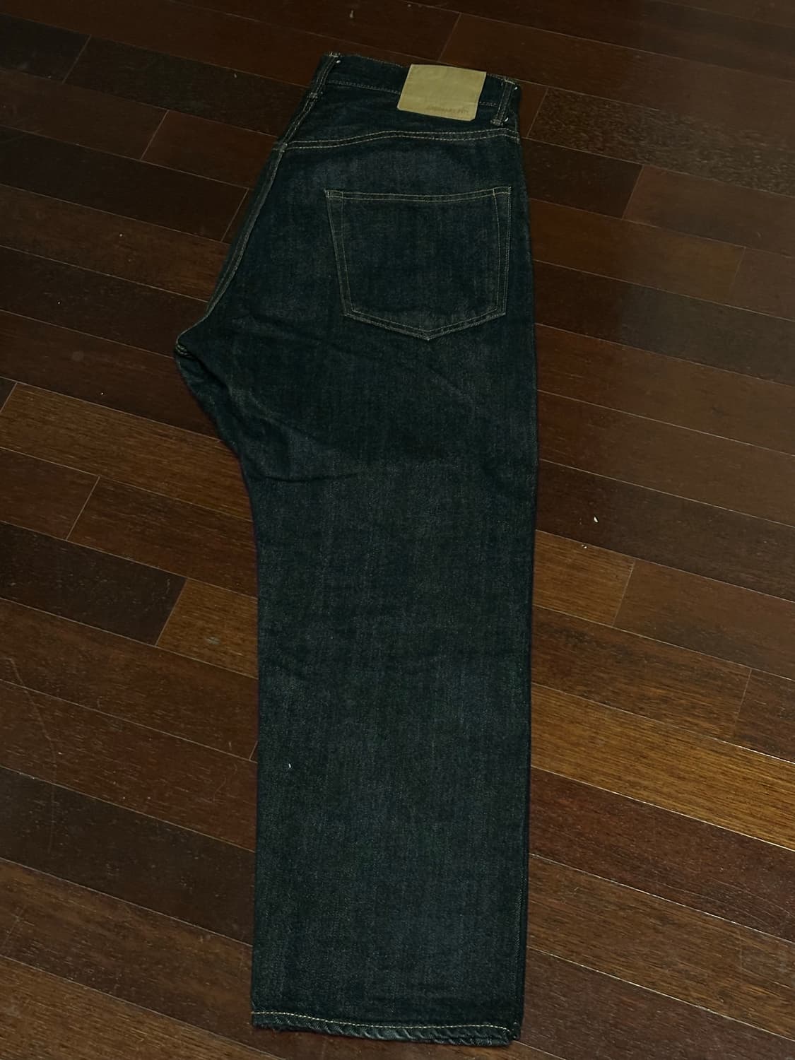 오디너리 핏츠 루즈 테이퍼드 블랙 원워시 상품이미지4